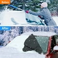 thumbnail image 3 of FFORCE 420DCar Thick Windshield Cover Protector Winter Snow Ice Rain Frost Guard Sun Shade Auto Front Window Shield Weatherproof Anti-Freeze, 3 of 9