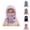 Purple, variant on Toddler Winter Thickened Ski Mask Hat - Ear Protection Scarf Integrated Balaclava, Windproof Pull-Over Beanie Caps For Kids Cycling Outdoor Sports & Thermal Warmth