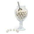 thumbnail image 4 of Candy Envy - Shimmer White 1 Inch Gumballs - 2lb Bag - 6 Bags with Approximately 113 Gumballs Per Bag - North American Made & Kosher Certified, 4 of 7