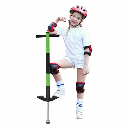 Gymax Padded Single Pogo Stick Jump Stick Children Balance Training Interior (Foam Maverick Pogo Stick Best Price)