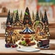 thumbnail image 4 of xihome Juego de adornos navideños planos de acrlico con muñeco de nieve, velas, reno y cascabeles, colgante para el espejo retrovisor del coche y decoracin del rbol de Navidad., 4 of 6