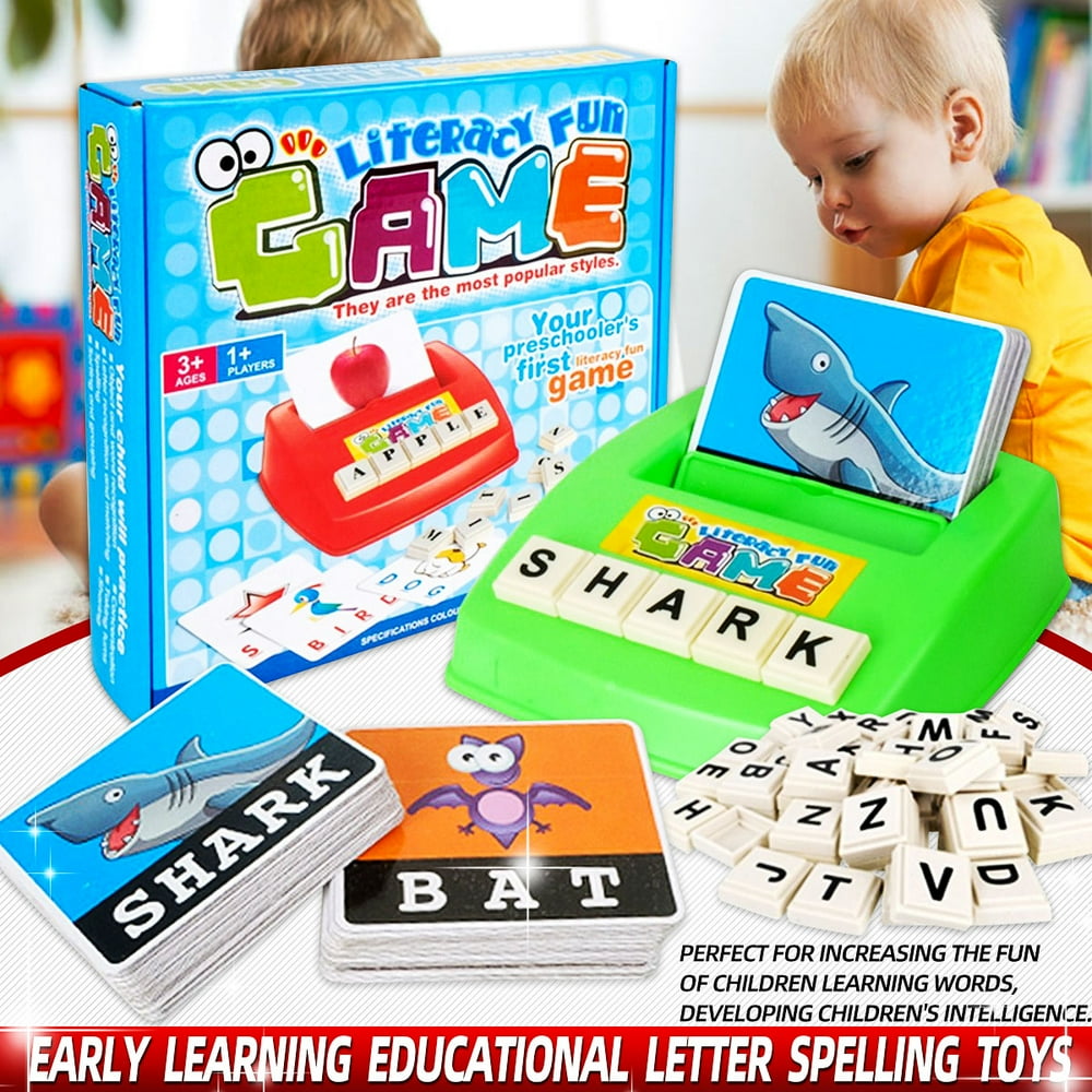 26 English Matching Letter Game Spelling Words Toy Early Learning ...