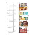 thumbnail image 2 of 6 Tier Adjustable Over the Door Pantry Organizer Hanging Storage Rack for Kitchen Bathroom, 2 of 11