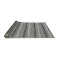 thumbnail image 2 of Ahgly Company Indoor Rectangle Abstract Gray Modern Area Rugs, 2' x 5', 2 of 4