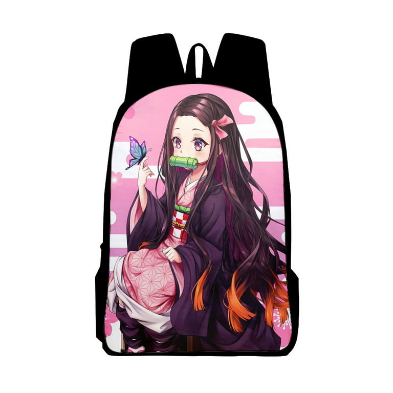 Anime ONE PIECE Backpack Student School bag Teen Shoulder Bag Laptop  Rucksack