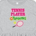 thumbnail image 4 of Inktastic Future Tennis Player in Training Girls Toddler Dress, 4 of 5