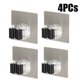 thumbnail image 1 of 4/6pcs Wall Mounted Mops Holder Multi-purpose Hooks Self Adhesive Broom Hanger Hook Kitchen Bathroom Organizer Strong Wall Hooks a, 1 of 5