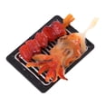 thumbnail image 5 of 1/6 miniatura cocina comida placa de hierro #2 pulpo Zulema Dollhouse BBQ, 5 of 5