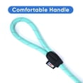 thumbnail image 6 of Pawtitas Reflective Dog Leash Large Rope Reflective Dog Leash 6 ft Paracord Lead Strong and Comfortable - Teal Dog Leash, 6 of 8