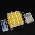 thumbnail image 6 of 40 LED Honeybee Fairy String Lights Battery Operated 8 Modes Decorative String Lights with Remote Control Waterproof for Wedding, Party, Festival, Indoor, Outdoor, 6 of 8