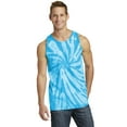 thumbnail image 1 of Port Company PC147TT Tie-Dye Tank Top, Turquoise, 4XL, 1 of 1