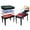 black/red, variant on 43“ Upgrade 5-in-1 Multi-Game Table - Billiards, Push Hockey, Foosball, Ping Pong, and Basketball black/blue
