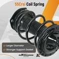 thumbnail image 4 of maXpeedingrods Front Struts & Sway Bar Link for Toyota Camry 2012-2017 2.5L L4, 172941 172940 K750123 Shock Absorbers Complete Struts with Coil Spring Assembly, 4 of 5