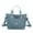 Blue, variant on Women Crossbody Bags Top Handle Tote Multi Pockets Detachable Handbag Large Capacity Wallet Purse Adjustable Strap Nylon Zipper Shopping