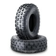 thumbnail image 1 of Yamaha Bruin 250 Big Bear 250 ATV front tires set 22x7-10 22x7x10 GNCC Racing, 1 of 6