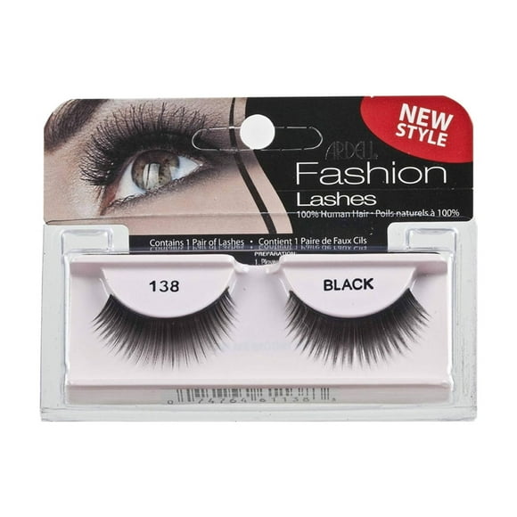 Ardell Glamor Black False Eyelashes No:138
