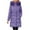 Purple, variant on Winter Coats for Women Longline Quilted Coat With Detachable Hood Winter Warm Thickened Down Alternative Jacket Outerwear For Cold Weather Winter Jackets for Women