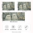 thumbnail image 2 of Yayeee Pillowcase Standard Size Set of 2 Satin Wrinkle Resistant Pillow Case, Ghosts Playing in A Garden, 2 of 7