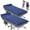 Cool Blue (2 Pack), variant on Slsy Folding Bed with 3.3 inch 2 Sided Mattress & Carry Bag for Adults & Kids, Camping Cot, Sleeping Cot, Folding Guest Bed, Heavy Duty Supports 880 lbs