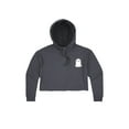 thumbnail image 2 of Crop Hoodie for Womens Crop Top Hoodie Ghost Crop Top Cropped Sweatshirt Tops for Women Ghost Hoodie Sweatshirt Womens Crop Tops Cropped Fleece Hoodie, 2 of 3