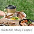 thumbnail image 3 of 5-grid Plastic Children Food Tray Picnic Barbecue Divided Plate For Home Decor, 3 of 5