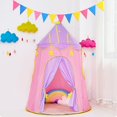 thumbnail image 3 of Carpa infantil Tipi Carpa para niños Niño pequeño Bebé Habitación infantil Tipi para interiores y exteriores con banderas de banderines - 150 cm de alto Namotu LL-0851, 3 of 6
