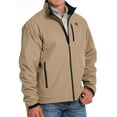 thumbnail image 2 of Cinch Men's Brown Full Zip Bonded Jacket MWJ1567008, 2 of 3