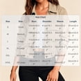 thumbnail image 3 of Warop Womens Cropped Jacket Solid Button Down Long Sleeve Coats Casual Trendy Fall Clothes with Pockets, 3 of 9