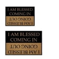 thumbnail image 3 of Usloyux Stain Wear Door Mat, Easy To Maintain Floor Mat With Thick Crystal Fleece And Interesting Text, Durable Indoor Outdoor Rug For Entryway Patio Garage, Non-Slip Water Absorbent Welcome Mat, 3 of 4