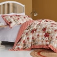 thumbnail image 3 of Greenland Home Fashions Wheatly Country Gingham Ruffle Quilt Set 3-Piece Full/Queen, 3 of 7