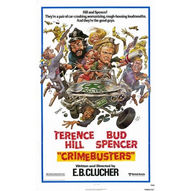 Posterazzi MOV220401 Crime Busters Movie Poster - 11 x 17 in.