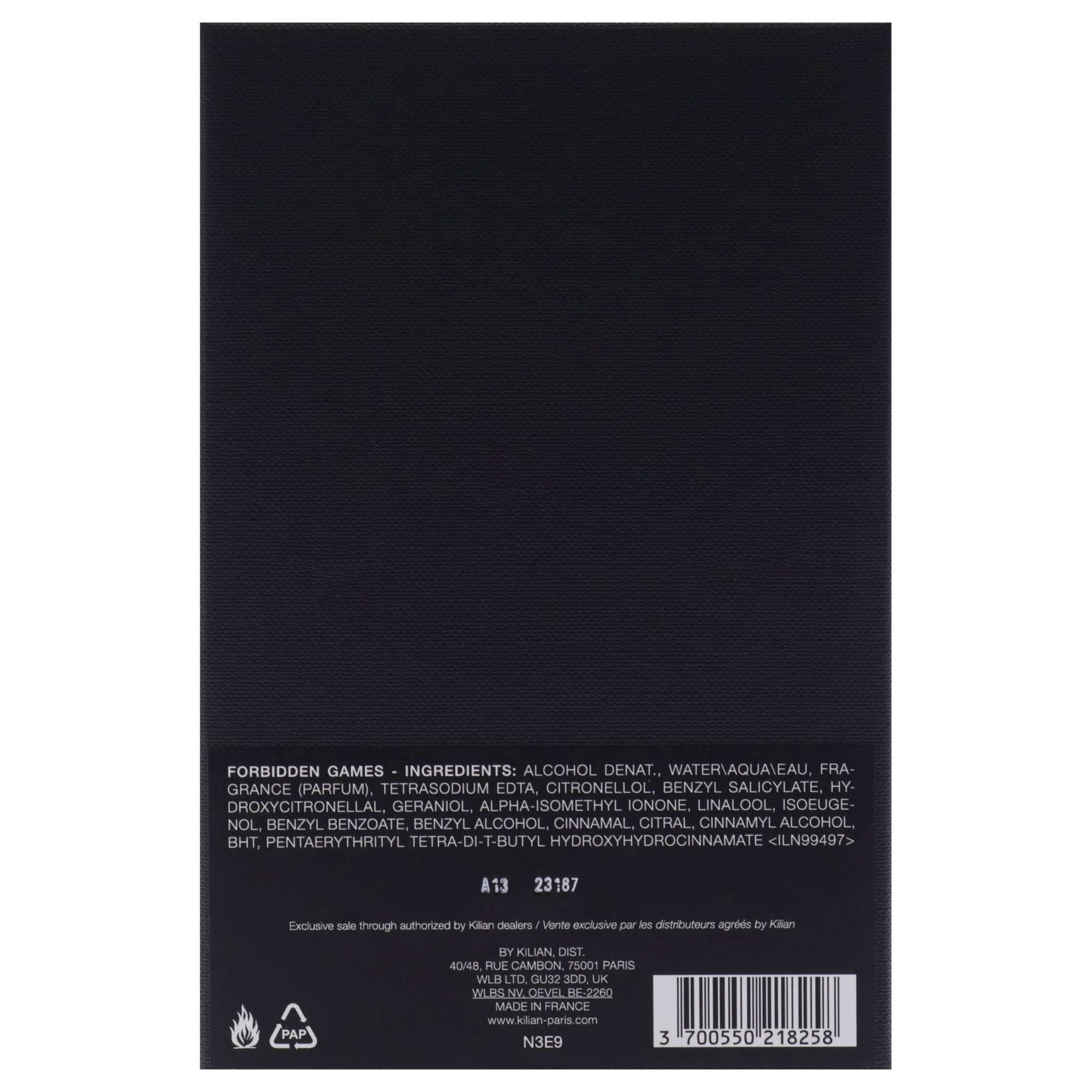 Kilian Forbidden Games Eau De Parfum 1.7oz/50 ml - Walmart