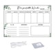 thumbnail image 3 of Tablero de Borrado , Tablero de Planificación Semanal, Panel de Mensajes, Tablero Planificador, Pegatina de Calendario para Refrigerador, Escri estilo A, 3 of 7