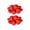 B, variant on Ohmyroo Divided Nut Platter 11 Inch Red Multi Tier Snack Tray Suiting Home Party And Festival