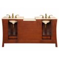 thumbnail image 6 of 67 in. Vanessa Double Sink Bathroom Vanity in Cherry, 6 of 6