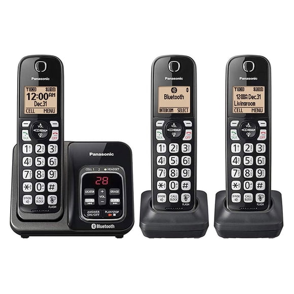 Teléfono Panasonic KX-TG833SK BT 3 ext Reacondicionado