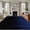 Blue, variant on Rectangle Area Rugs 5 x 7 Ft, Dark Red Black Ombre Non-Slip Residential Carpet, Modern Abstract Art Striped Gradient Indoor Crawling Mats Runner Rugs for Living Room/Dining Room/Bedroom