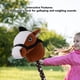 thumbnail image 4 of Juguete De Caballo Con Palo De Peluche, Palo De Peluche Con Pilas, Juego De Equitación, Sonidos De Galope Para Niños, 4 of 7