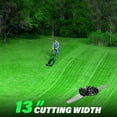 thumbnail image 7 of SOYUS Electric Lawn Mower Cordless, 13 Inch 20V Lawn Mowers with Brushless Motor, 5-Position Height Adjustment, 4.0Ah Batteries & Charger Included, 7 of 7