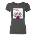 thumbnail image 2 of Marilyn Monroe Being Normal is Boring | Womens Famous People Slim Fit Junior Tee, Dark Grey, X-Large, 2 of 4