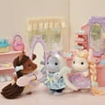 thumbnail image 3 of Calico Critters Pony Friends Set, maison de poupée avec figurines et accessoires, 3 of 5