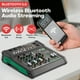 thumbnail image 2 of Mezclador de audio Pyle PMX506 de 6 canales con Bluetooth 5.0 y USB, 2 of 7