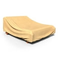 thumbnail image 3 of Budge Double Chaise Nutmeg Patio Chaise Cover, All-Seasons, 3 of 6