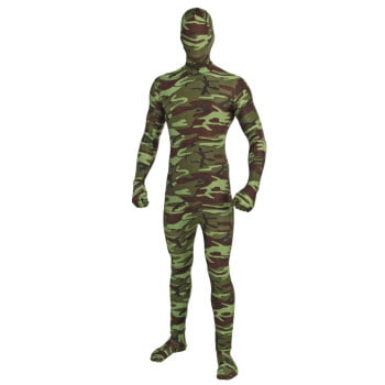 Adult or Teen Disappearing Camo Suit Invisible Man 3 sizes fnt Camouflage 