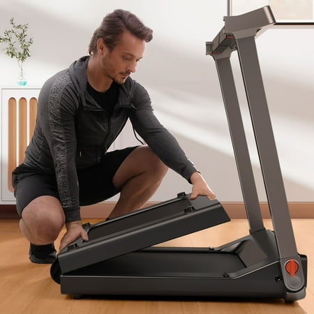 Denise Austin WalkingPad Collapsible Treadmill - Gray