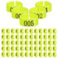 thumbnail image 1 of Greenadscape 100Ud Anillos Reusables Y Numerados Para Pies De Y Color Amarillo, 1 of 6