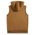 thumbnail image 5 of Handshe Men's Photography Vest, Solid Color Sleeveless Hooded, Warm Insulated Outdoor Casual for Travel and Daily Use, 5 of 6