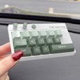 thumbnail image 4 of CxhicLuv Temporary Parking Plate, Auto Number Display, Rotating Hidden Keyboard Style Number Plate, Car Parking Accessories, Display Contact Info Conveniently, Car Owners, Drivers, Green, 4 of 6