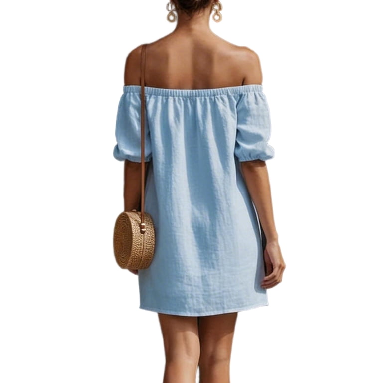 good feels short sleeve mini dress Good Feels Short-Sleeve Boat Neck Jersey Shift Mini Dress by free-est at Free People in Black, Size: M