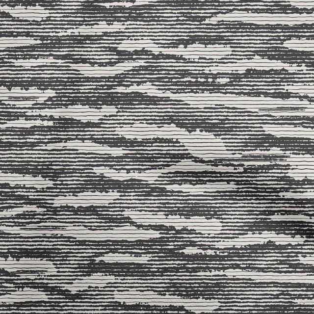 oneOone Cotton Poplin Gray Fabric Abstracts Sewing Craft Projects Fabric Prints By Yard 56 Inch Wide-8H